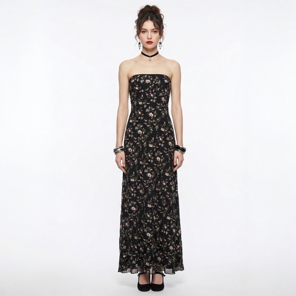 shirt loose dress Casual White Split Hem Loose Maxi Shirt Dress